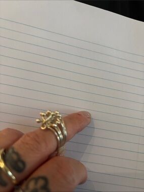 Gold Stackable Crown Ring - Women Accessories